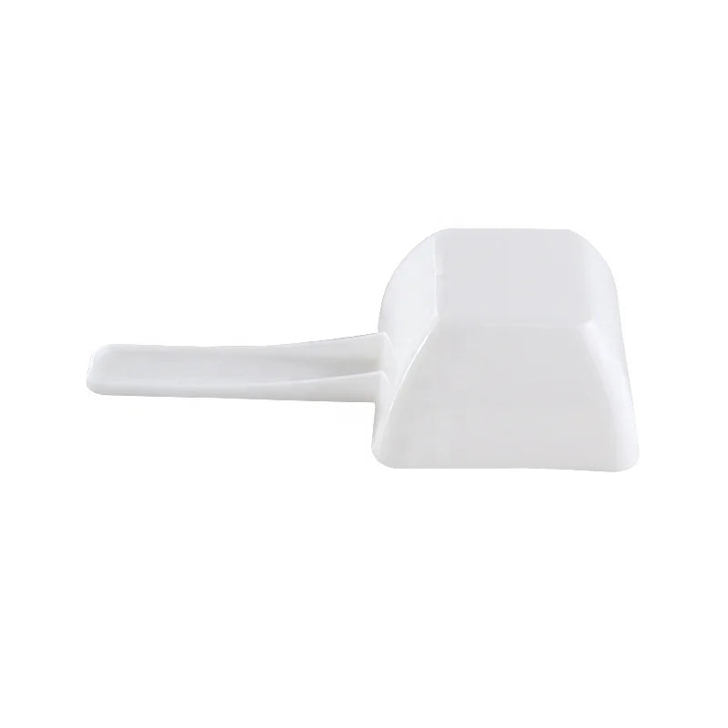 Low-priced Kitchen PP Plastic 15g Round White Measuring Spoon