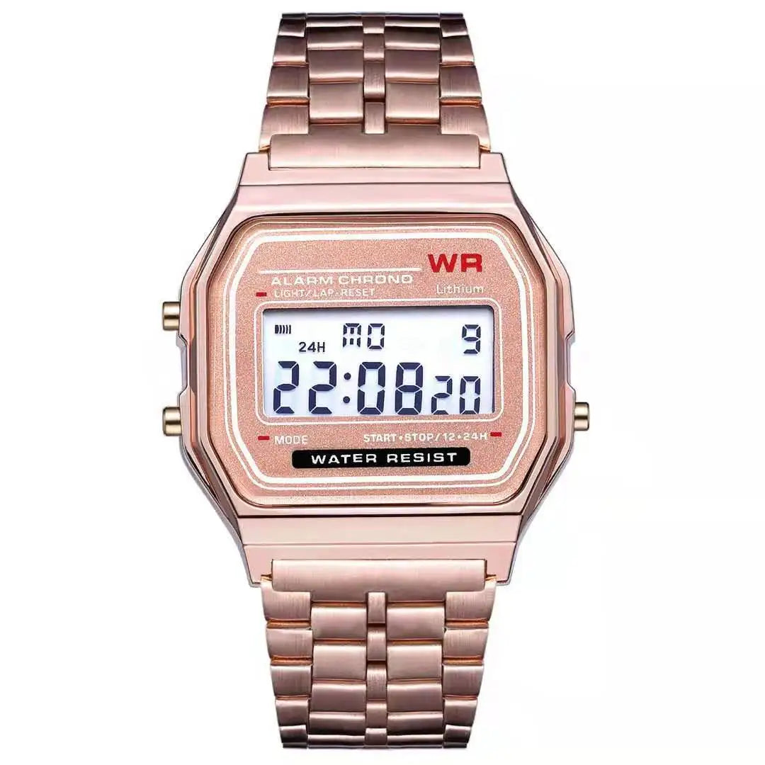 Hot Selling Colorful Sports Cheap  LED Digital Wrist Watch Men Big Dial Watches for Kids