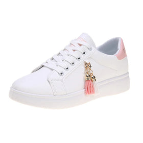Women Vulcanized Shoes New Fashion Student Casual Shoes Women's Thick Bottom Breathable Low Top Board Small White Shoes