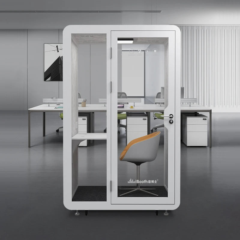 Portable Acoustic Private Office Meeting Pod Removable Phone Booth for Studios Office Buildings Soundproof Working Studio Sound