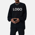 K220168 Manufacturer for Customs Clothes Custom 2025 Spring Tracksuit Men Two Pieces O Neck Sweatshirt Shorts Set