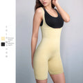 Open-Crotch One-Piece Bodysuit Plus Size Open-Crotch Body Shapewear with Chest Support Abdomen Control Breathable Everyday Style