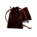Factory New Custom Wedding Necklace Packaging Bag Jewelry Travel Small Pouch With Logo Velvet Gift Bags for Jewelry