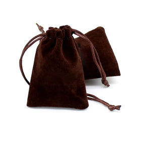 Factory New Custom Wedding Necklace Packaging Bag Jewelry Travel Small Pouch With Logo Velvet Gift Bags for Jewelry