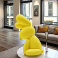 Wholesale Eco-Friendly Resin Craft Hand Carved Rabbit Decorative Jewelry & Children's Gifts Balloon Shaped Model Pattern