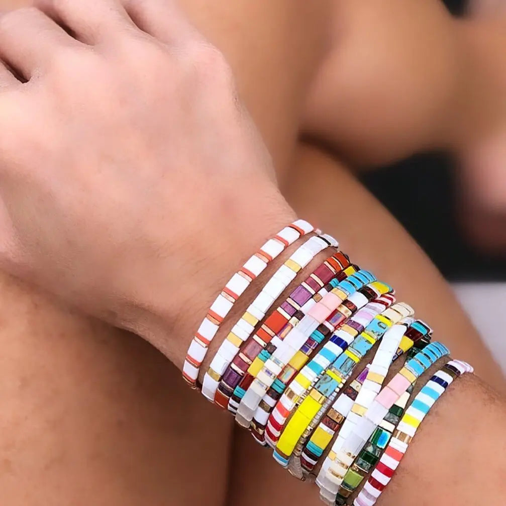 Japan Tila Bead Bracelet  Wholesale Fashion Jewelry Charm Bracelet