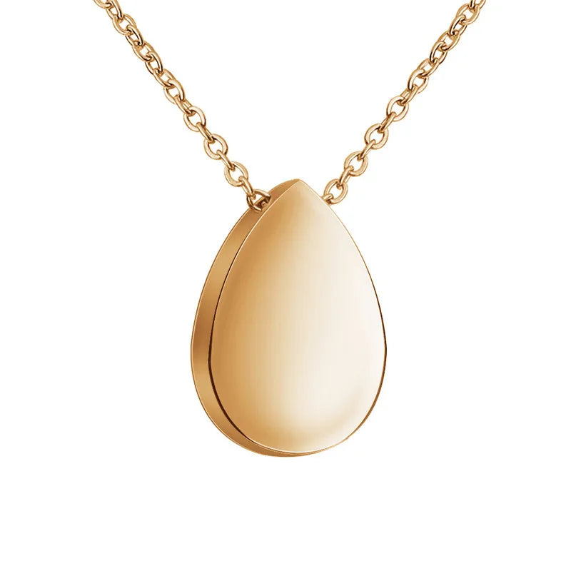 Nimai Custom Women's Stainless Steel Necklace Pendants Gold Plated Trendy Fashion Jewelry Twisted Singapore Chain Anniversary