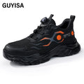 GUYISA Safety Shoes Light Weight  European Standard Steel Toe Rubber and Plastic Welding Shoes Safety Shoes
