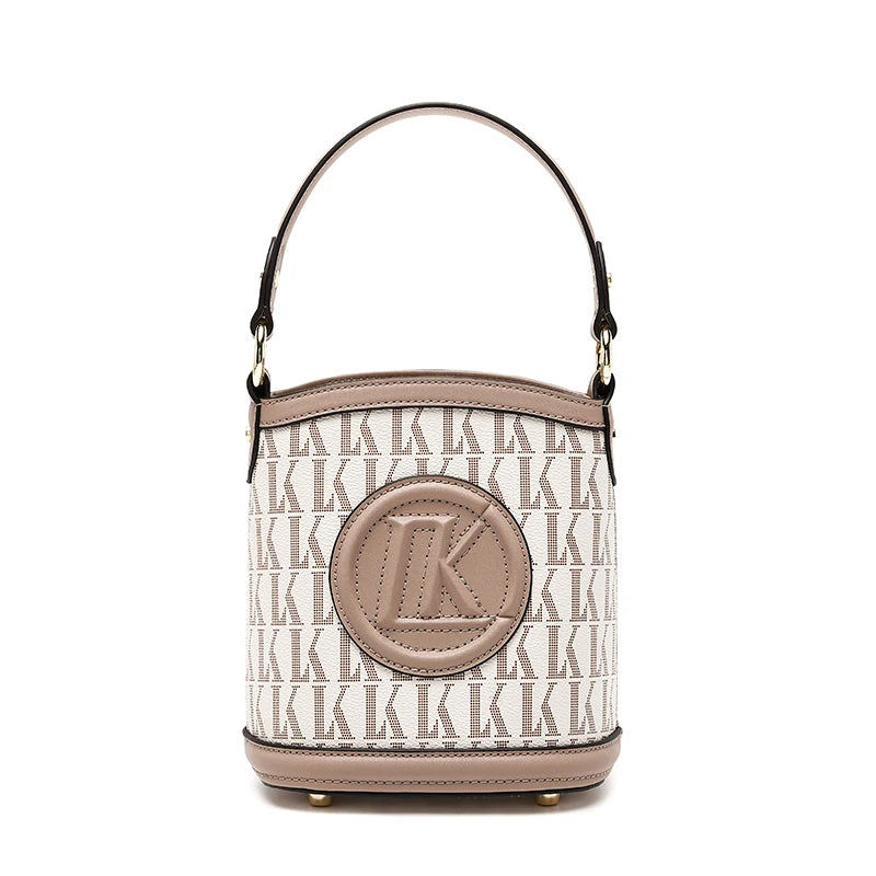 LKNiche Design Handbag New Fashion Luxury One-shoulder Cross-body Large-capacity Bucket Bag Women's Bag