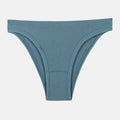 JOGOGO Wholesale Customize Solid Color Comfortable Low Waist Panties Large Size Elastic Seamless Women's Underwear