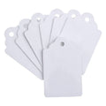Custom Small Label Hang Tags Writable Unstrung Marking Price Tags White Merchandise Tags for Sale