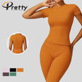 2024 New Fashionable Custom Quick Dry Gym Wear Women Shirt Sexy Bra Fitness Yoga Suit Woman Workout Shirts