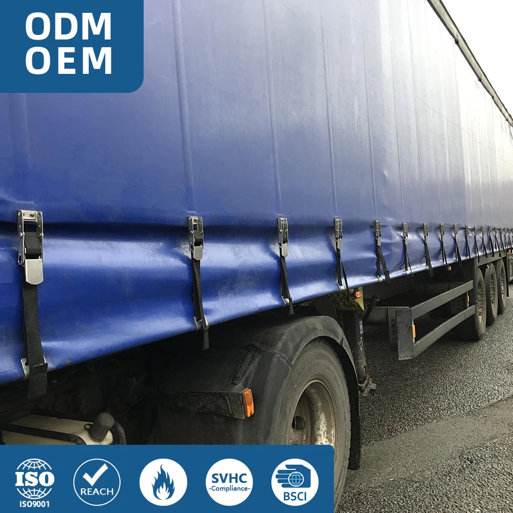 Heavy Duty Truck Cover Waterproof 100% Polyester PVC Tarpaulin Tarps Roll for Truck