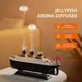 Remote Control Home Portable Ultrasonic Fragrance Diffuser Jellyfish Humidifier Ship Design Volcano Aromatherapy Diffuser
