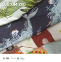 Anti-Odor Eco-Friendly 93% Bamboo 7% Spandex Knitted Fabric for T-Shirts Activewear Girls & Boys
