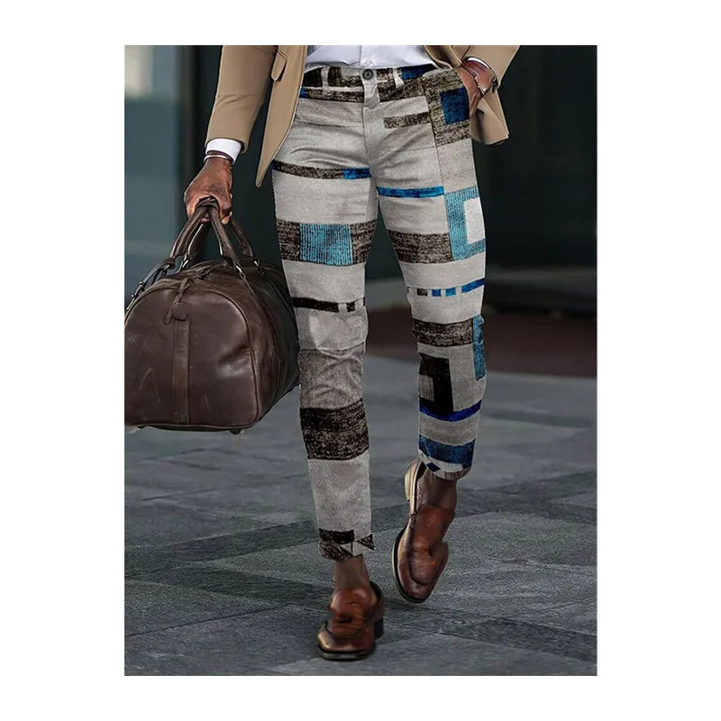 Men's Casual Stretch Quick Dry Breathable 100% Polyester Work Pants New Arrival Outdoor Camping
