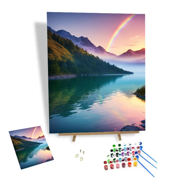 Hot Sale Painting by Number Kits Customized Picture Landscape Painting Home Decor Paint by Number