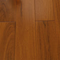 Indoor 18mm Thick Teak Hardwood Flooring Wear-Resistant Solid Wood Click Lock Installation Smooth Matt ABCD for Indoor Use