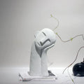 Crooked Head Portrait Sculpture Home Desktop Ornament Living Room Room Light Luxury Character Ornament Home Crafts Ornament