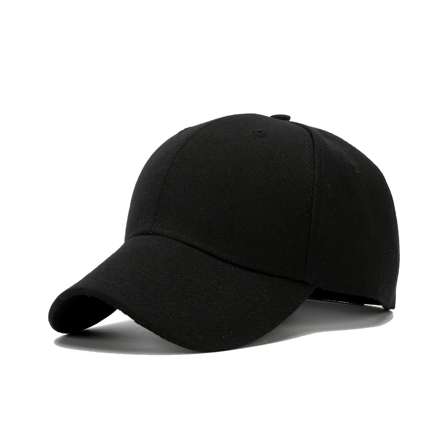 OEM Logo Structured Sporty Hip Hop 6-Panel Baseball Cap Low MOQ Custom Blank Men Women Printed Fabric Embroidered Dad Design