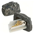 Garden Stone Hide a Spare Key Fake Rock Camouflage Stone Diversion Looks Like Real Stone Safe for Outdoor Yard