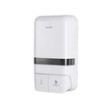 Saige 350ml*2 Hotel Bathroom Wall Mounted ABS Plastic Manual Liquid Soap Dispensers for Shower