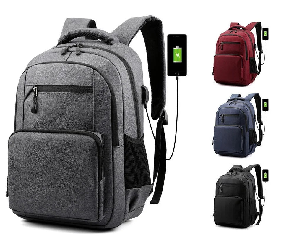 OEM Factory Price 15.6 Inch Notbook Computer Backpack Oxford Cloth Polyester Custom Branded Laptop Bag New