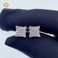 Iced Out Earring Jewelry VVS Moissanite 925 Silver Man Hip Hop Earring Stud Earrings