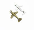 AA00267 Airplane Charms Antique Aircraft Plane Charm Pendant