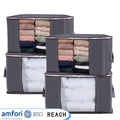 China Factory Customized Storage Bag Clothes Durable Wholesale Puffer Quilt Bags with Zipper Storage Organizer Bag