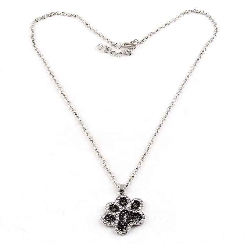 Bohemian Jewelry unicorn Cat Simple Links Chain Dream Catcher Choker Necklace Bear's-paw Heart Pendant Promotion Necklace