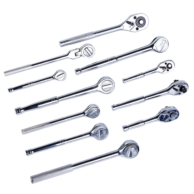 YUHANG Quick Release Double Head Ratchet 1/2 3-8 1/4 Inch Chrome Vanadium Steel DIY Grade Carbon Steel OEM Customizable 55-60