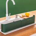 2026 New Simple and Creative Kitchen Sink Flap Rack Telescopic Drain Rack Multifunctional Household Pool Splash-proof Baffle