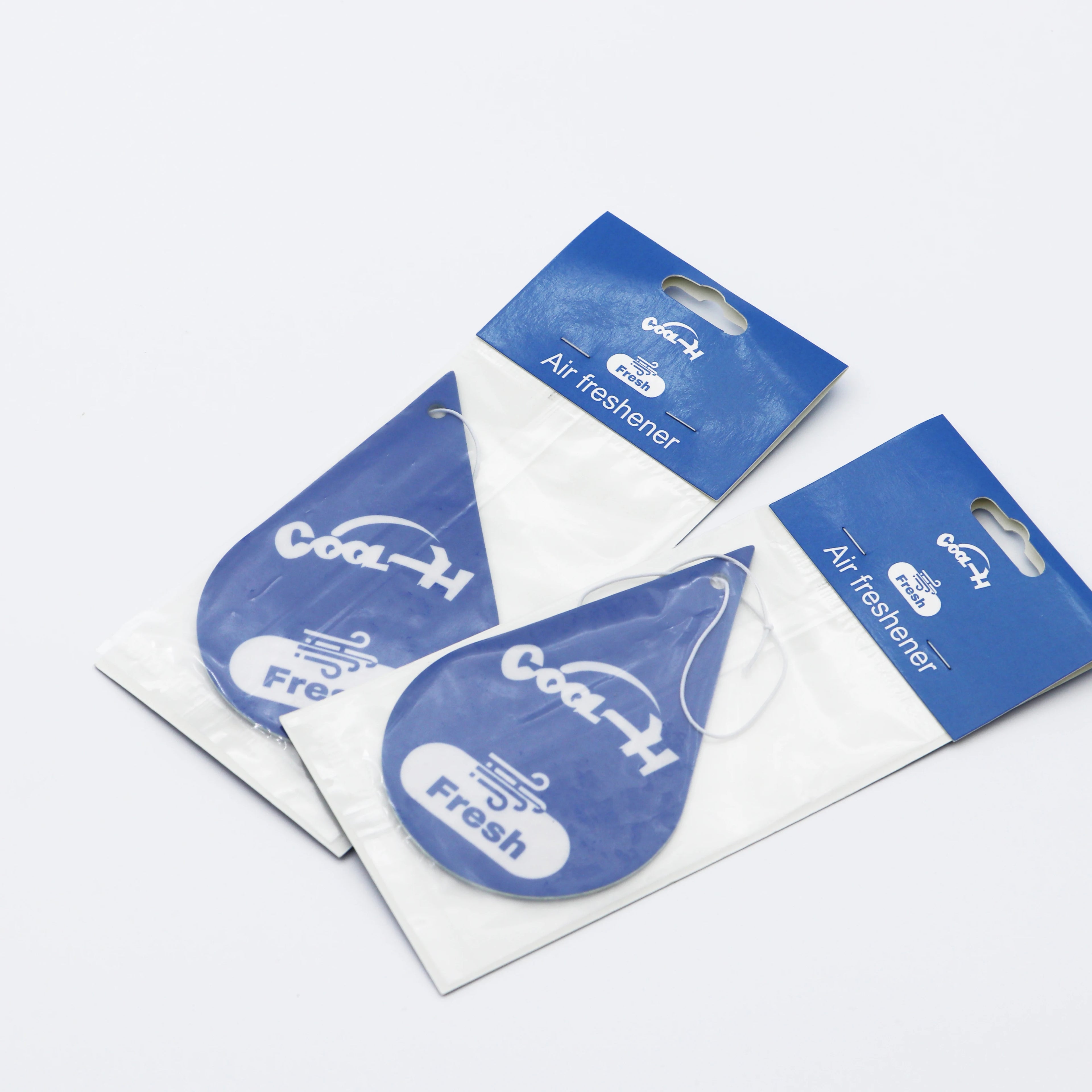 Sublimation Air Freshener Blanks Air Freshener Sheets for Car and Home Polyester Felt for  Elastic Drawstrings and Bags Included