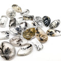 Natural Wholesale Crystal Big Size Tree Dendritic Agate Gemstone Pendant Jewelry for Women Necklace Jewelry Making