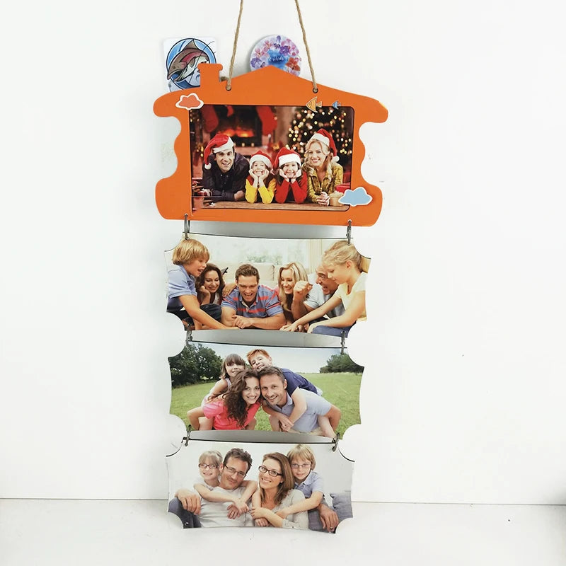 Hanging Wood Plate DIY Sublimation MDF Signs Creative Wood Sign