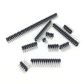 2.54mm Double Row Male PCB Board Pin Header Connector Strip Pin Header 2 * 2/3/4/6/8/10/12/15/20/40P