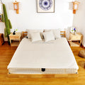 Conductive Grounding Sheet King Size Organic Cotton Silver Fiber Flat Sheet 400TC Thread Count Improves Sleep for Home Use