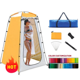 Portable Pop up Privacy Tent Dress Changing Room Camping Shower Tent Shelter with Carry Bag