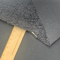 Mesh Polar Fleece Sports Casual Hoodie Coat Fabric Shu Cotton Thick Needle Double Color Cloth Woven Technique Plain for Bag