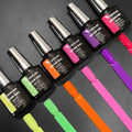 91253# Venalisa Neon Color Gel Nail Polish Single Package Summer Glowing Colors Soak off Nail Color Gel Lacquer Custom Label Gel