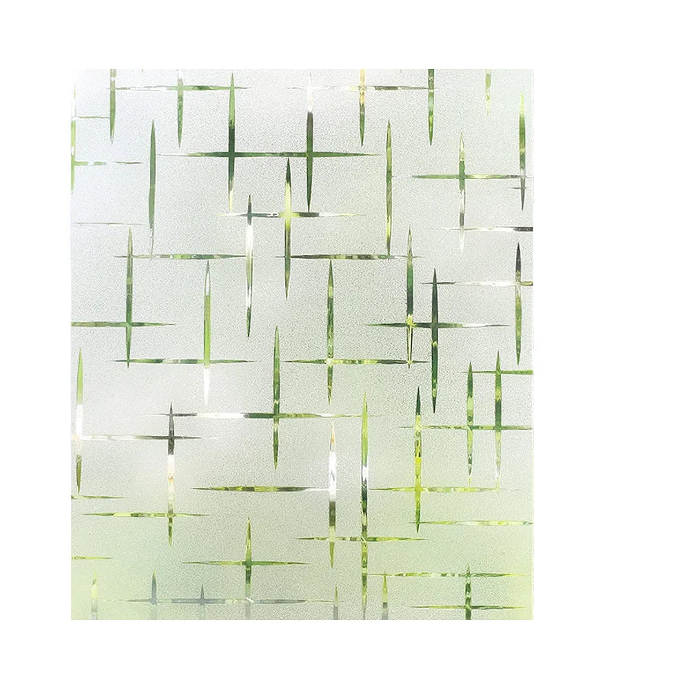 1.2x50M Modern Frosted Self-Adhesive Glass Vinyl Explosion-Proof Window Film Sticker for Apartment Decoration
