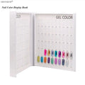 New Embedded 270 Colors Nail Books Manicure Display Card Chart Polish Color Nail Gel Display Book for Nail Salon