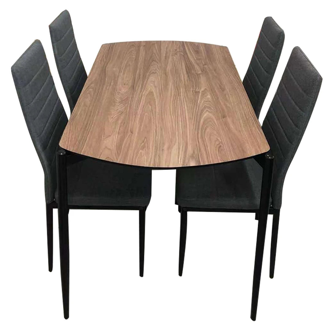 Dining Room Set Table and Chair Home Wood Restaurant Silla De Comedor Wood Dinning Table Set 4 or 6 Chairs