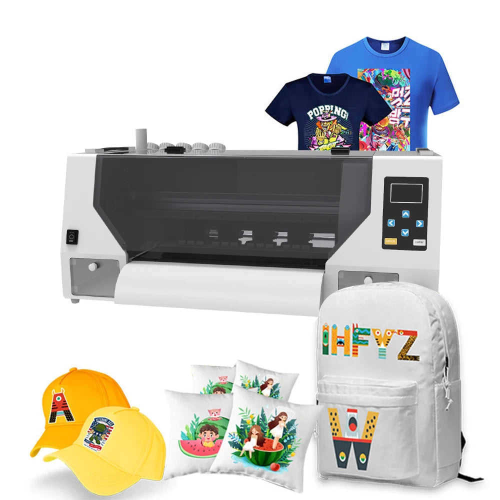 KECAI Hot Sell A3 Inkjet Printing Machine Heat Transfer Pet Film Double Print Head 30cm Dtf Printer for DIY T-shirt