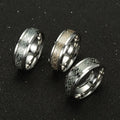 Cross-border European and American Hot Titanium Steel Jewelry Wholesale Luminous Dragon Ring
