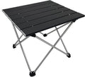 Woqi  Folding Camping Table Portable Ultralight Aluminum Table with Storage Bag Easy to Setup Table