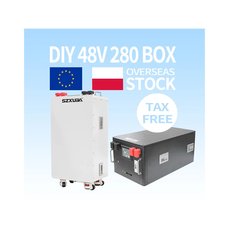 SZXUBA DIY 5Kw 10Kw 15Kw Battery Boxes Racks 24V 48V 280Ah 300Ah 320Ah Bms for Lifepo4 LiFePO4 280Ah 300Ah 320Ah Bms for Lifepo4