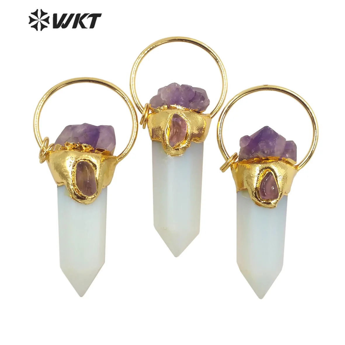WT-P1748 Fashion Simple Jewelry Quartz Elegant Pendant Dignity and Wonderful Jewelry Pendant As a Gift for  Beautiful Party