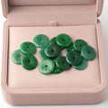High-end Custom-made Natural Jade Stone Pendant Round Shape Supplier of High-quality Gemstone for Jewelry Professional Gemstone